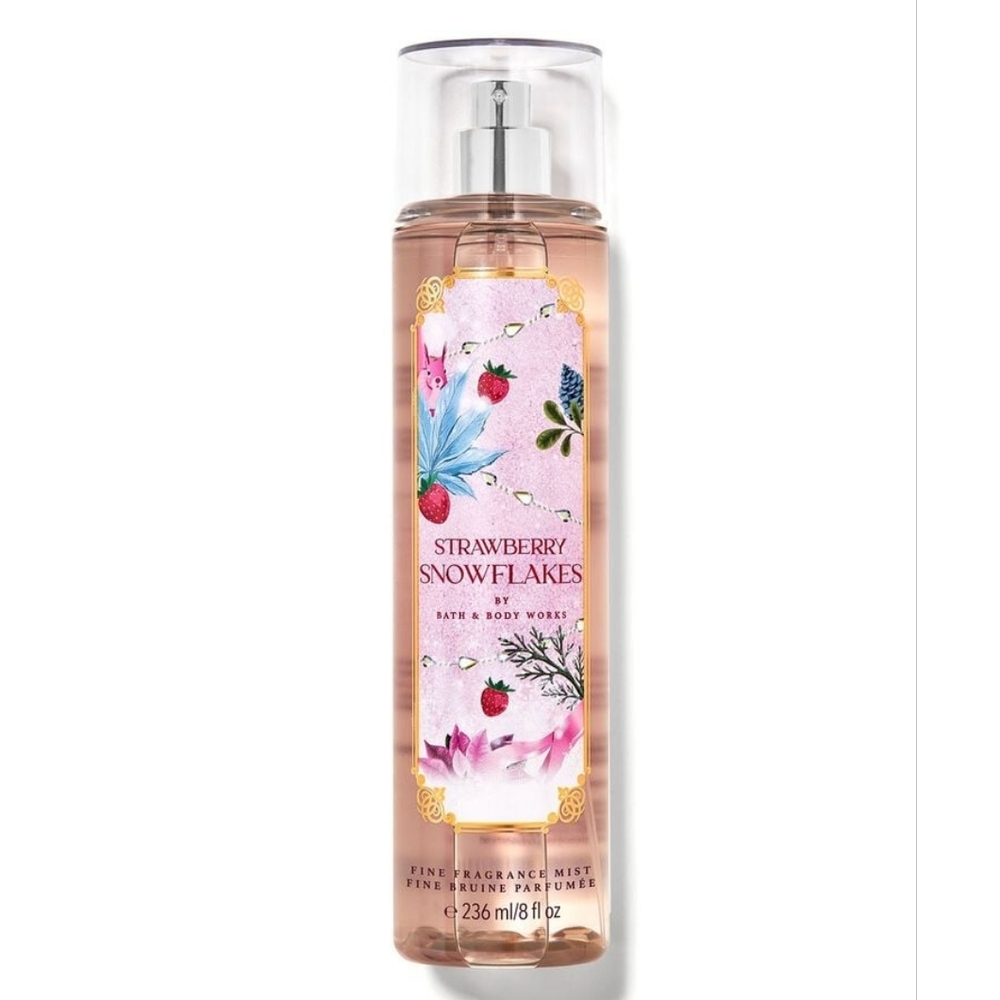 Bath & Body Works Strawberry Snowflakes
